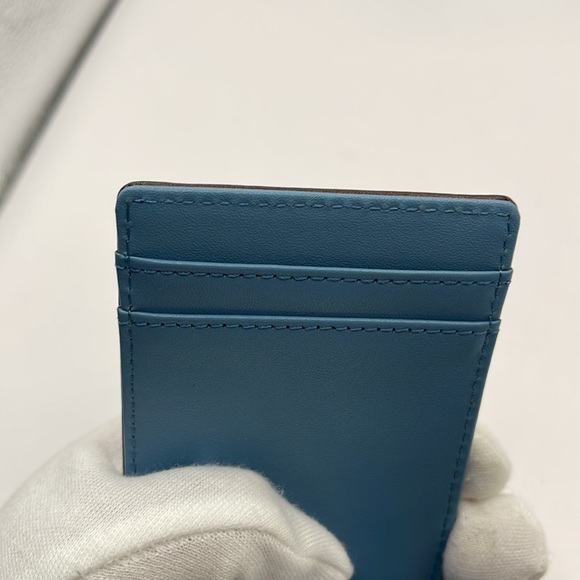 NWB-Forrest & Harold Slim RFID Money Clip Wallet in Top Grain Leather - Picture 10 of 12